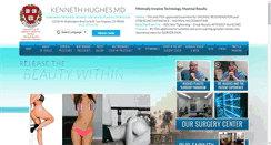 Desktop Screenshot of hughesplasticsurgery.com